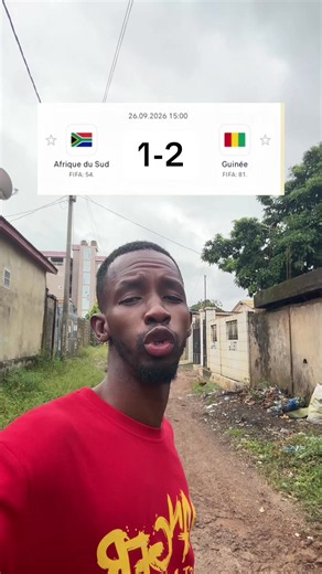 La Guinée joue contre Afrique du Sud, le score exact deux#guineenne224🇬🇳 #guinee #pourtoii