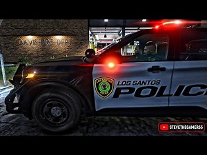 REALISTIC CITY PATROL in GTA 5! | HPD LSPDFR Police Mod Gameplay