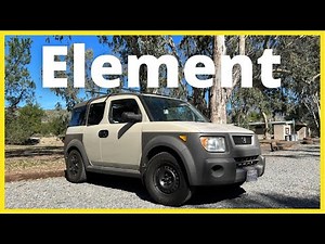 Driving a Honda Element AWD 5 Speed