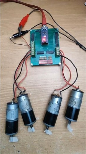 4 Channel Motor Controller #kiyanislab #jlcpcb #diyproject #industrialautomation
