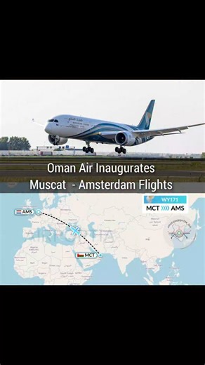 18 reactions | ✨️, Oman Air has launched direct flights connecting...
