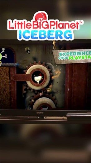 Tarsier Studios | LittleBigPlanet Iceberg #shorts #gaming #playstation