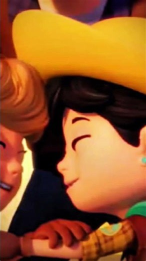 dino ranch Jon x clara and Jon x min cartoon Disney Netflix 💕😍💝😘