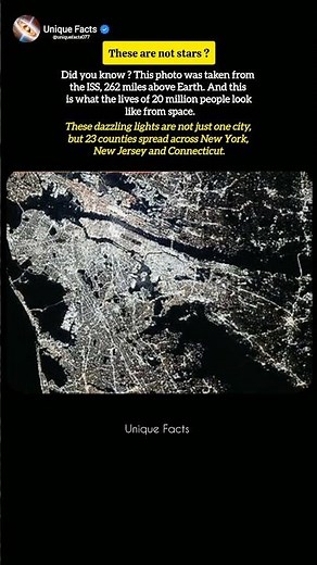 NASA Captured New York City Glowing at Night from Space 😱