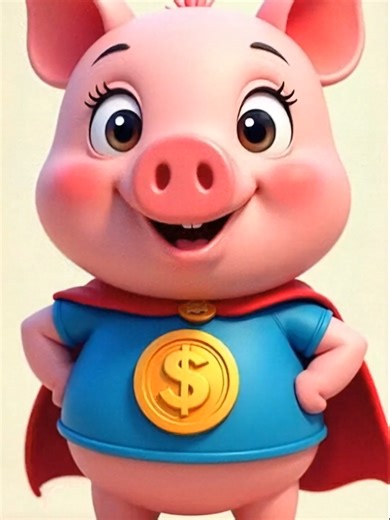 Hey! I’m Piggy Max 🐷💰 Let’s learn how money really works. Save it. Don’t waste it. #PiggyMaxandfriends #MoneyForKids #LearnAboutMoney #SmartMoney #FinanceBasics