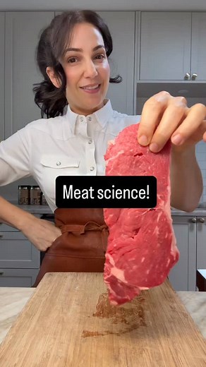19K views · 2K reactions | #meatscienceMonday - DYK that lean meat cooks faster?! #MeatScience #leanmeat #steaks | Jess Pryles | Facebook