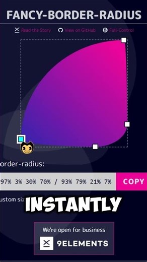 Create Perfect Border Radius Shapes Instantly 🎨 (Free Tool)