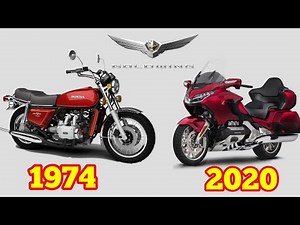 Honda goldwing Evolution (1974 - 2020)