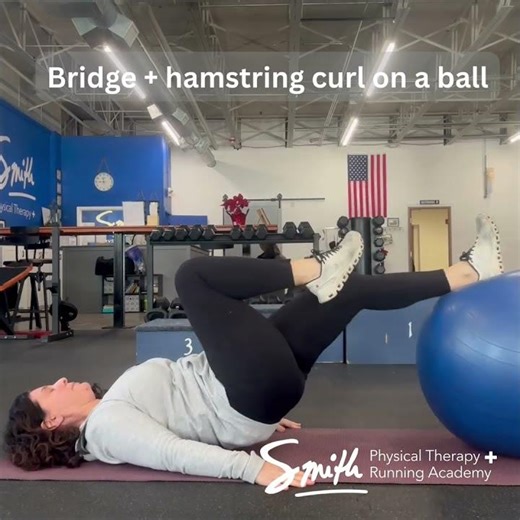 Strong hammys = smoother, more efficient running #run #runningtips