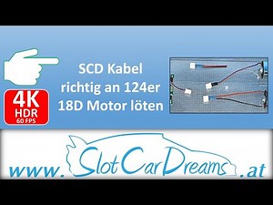 SCD Kabel richtig an 124er 18D Motor löten