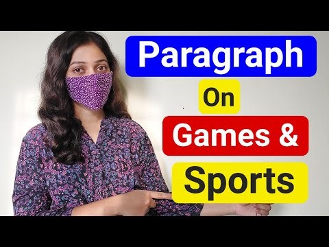 Importance of Games and Sports Essay in English | Games and Sports Essay writing | Spoken English