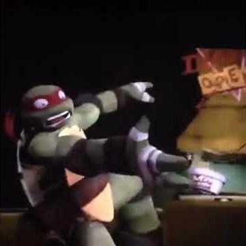 Raphael is scared of Roaches