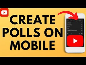 How to Create a Poll on YouTube Mobile - iOS & Android