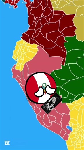 When the power goes out 🤑 (cc: @CountryPerú.Oficial) #countryballs #humor