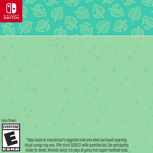 2K views · 545 reactions | Save with bundles featuring a Nintendo Switch™ Lite system and the Animal Crossing™: New Horizons game! | Nintendo Switch | Facebook