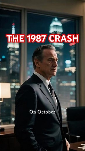 Wall Street vs. Reality: The 1987 Crash #shorts #history #documentary #facts