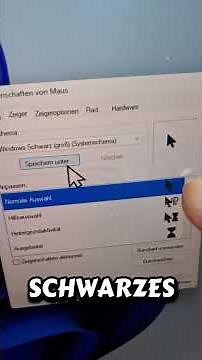 How to change mouse pointer color in Windows 11 #windowstricks #windows11 #pchacks #techtok #tech...