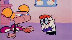Watch 'A physics professor and his assistant are working on liberating negatively-charged...' | Dexter's Laboratory Clip