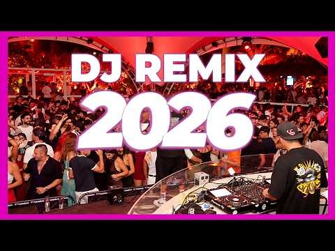 DJ REMIX SONG 2026 - Remixes & Mashups of Popular Songs 2026 | DJ Remix Club Music Disco Dance 2025