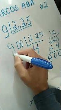 DIVISION ( 9 divided by 2.25 ) === #youtubeshorts #shorts #marcosaba #math #division