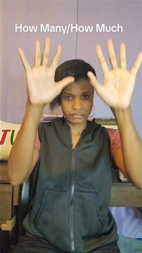 ASL Sign For "How-Many/How-Much" American Sign Language For Beginners