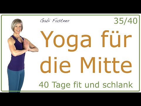 35/40❗️38 min. Yoga für die Körpermitte | ohne Geräte