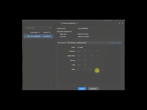 How to Set Brain Box IP (Automatic or Static) in Novastar ViPlex Express