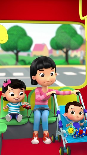 “BEEP BEEP”…all aboard! 🚌 Learn all about the sounds vehicles make with Little Baby Bum. 🌟 #LittleBabyBum #Moonbug #nurseryrhymes #parenting | Little Baby Bum TV