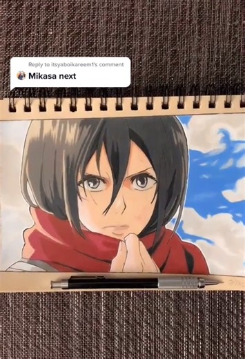 Mikasa artwork: Stunning Attack on Titan fan art