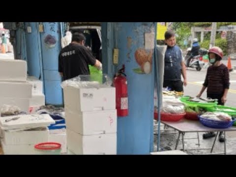 中彰海王子 台中第五市場大明街9-2號 海鮮拍賣 海鮮叫賣 直播 0320