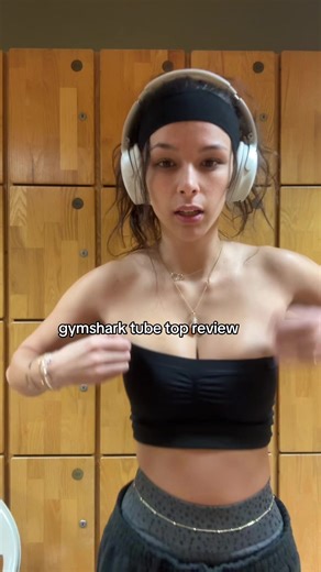 gymshark tube top review🙌 | Gymshark Review