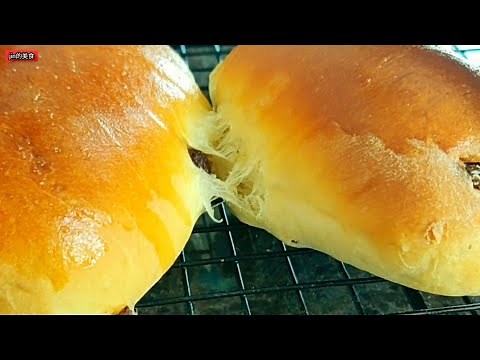 葡萄干牛奶面包 免揉膜 Fluffy Raisins Milk Bread