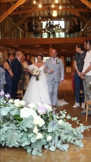 Bride Walking Down The Aisle