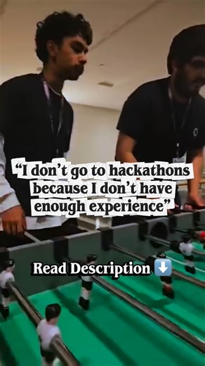 Rayyan Khan on Instagram: "It’s like saying you’re not fit enough to go to the gym. That’s literally the point. Today, I’m a 2x hackathon winner, and one of my hackathon projects blew up on YouTube, allowing me to get reached out to by Jane Street, a YC-backed startup, and landing a summer internship. Alhamdulillah. But last year, I showed up to my first hackathon with 0 confidence and a very shallow understanding of what I was doing. I didn’t feel ready. I didn’t know any tools, and my code was