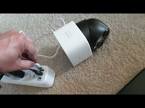 Installing the Eufy SoloCam S340 - Initial charging using USB 5V/2A