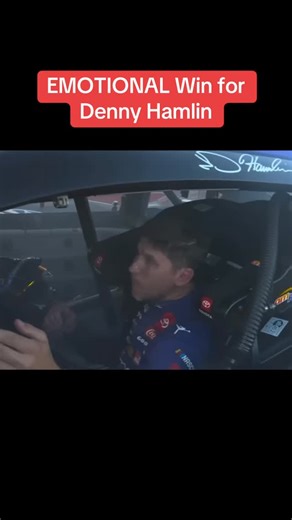 EMOTIONAL win for Denny Hamlin, who is now tied for 10th on NASCAR’s all-time win list with Kevin Harvick at 60 wins in the Cup Series. #NASCAR #Racing #Motorsports #DennyHamlin #NASCARPlayoffs | Daily Drafting