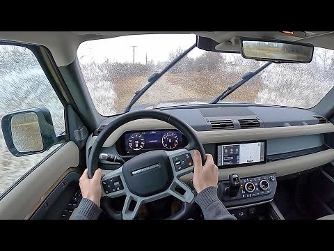 2020 Land Rover Defender - POV On/Off-Road Drive (Binaural Audio)