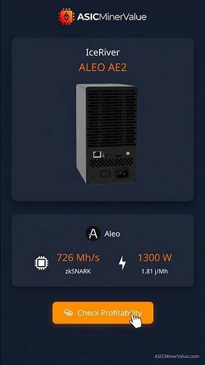 IceRiver ALEO AE2 (720Mh)