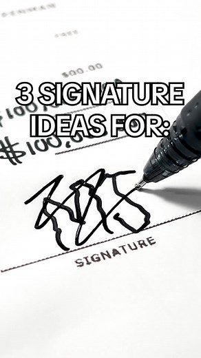MJ Signature Ideas: 3 Stylish Initials for 'MJ'