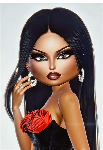 A little sexy, a lot iconic 🔥💋 #transitionmakeup #dresstoimpress #roblox #fyp #edit