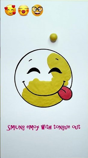 🤪 Smiling Emoji with Tongue Out – Funny Face! 😂✨