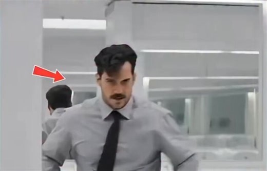 This moment from Mission: Impossible – Fallout went viral not only because Henry Cavill flexed his biceps while reloading before the fight, but also because his beard seemed to grow instantly on screen.