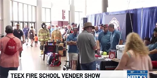 TEEX annual fire training week begins with vendor showcase at Texas A&M’s Reed Arena