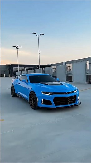 Legendary Chevrolet Camaro ZL1 – 5th Gen Muscle Car with Raw Supercharged Power!