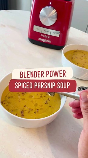 Looking for a super tasty seasonal soup? Blend this creamy spiced...