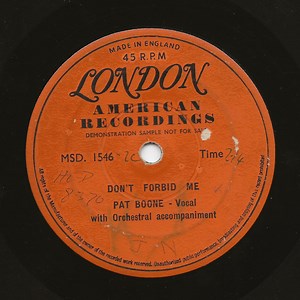 Pat Boone - Don't Forbid Me