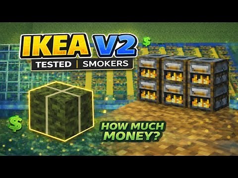 I tried the IKEA V2 kelp farm with smokers - is it Profitable? (DonutSMP)