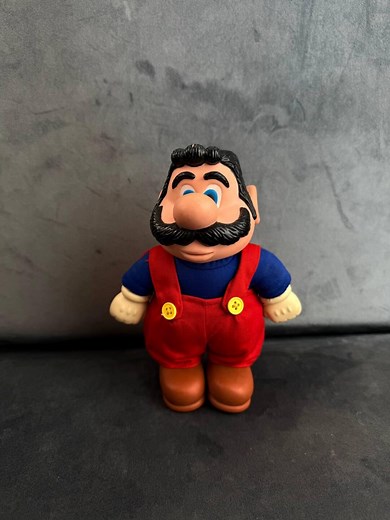 Vintage 1989 Super Mario Bros Plush Figure | Nintendo Collectible | Retro Gaming Memorabilia - Etsy