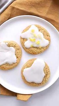 Soft and Chewy Almond Flour Lemon Cookies 🍋