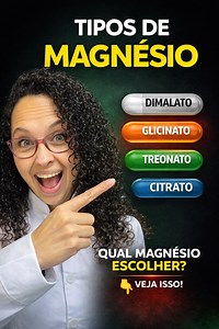 Os 5 Tipos de MAGNÉSIO para Mulher 40 (Qual escolher?) Você pode conhecer todos os tipos de magnésio… Dimalato, Glicinato, Treonato ou Citrato. Mas se o seu corpo está inflamado, inchado e sobrecarregado, nenhum deles vai funcionar como deveria. O primeiro passo não é trocar o magnésio. O primeiro passo é desinchar e desinflamar o organismo. Após os 40 anos, retenção de líquidos, intestino lento e inflamação silenciosa travam energia, sono e até os resultados de qualquer estratégia que você faça